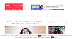 Desktop Screenshot of laralucaccioni.com